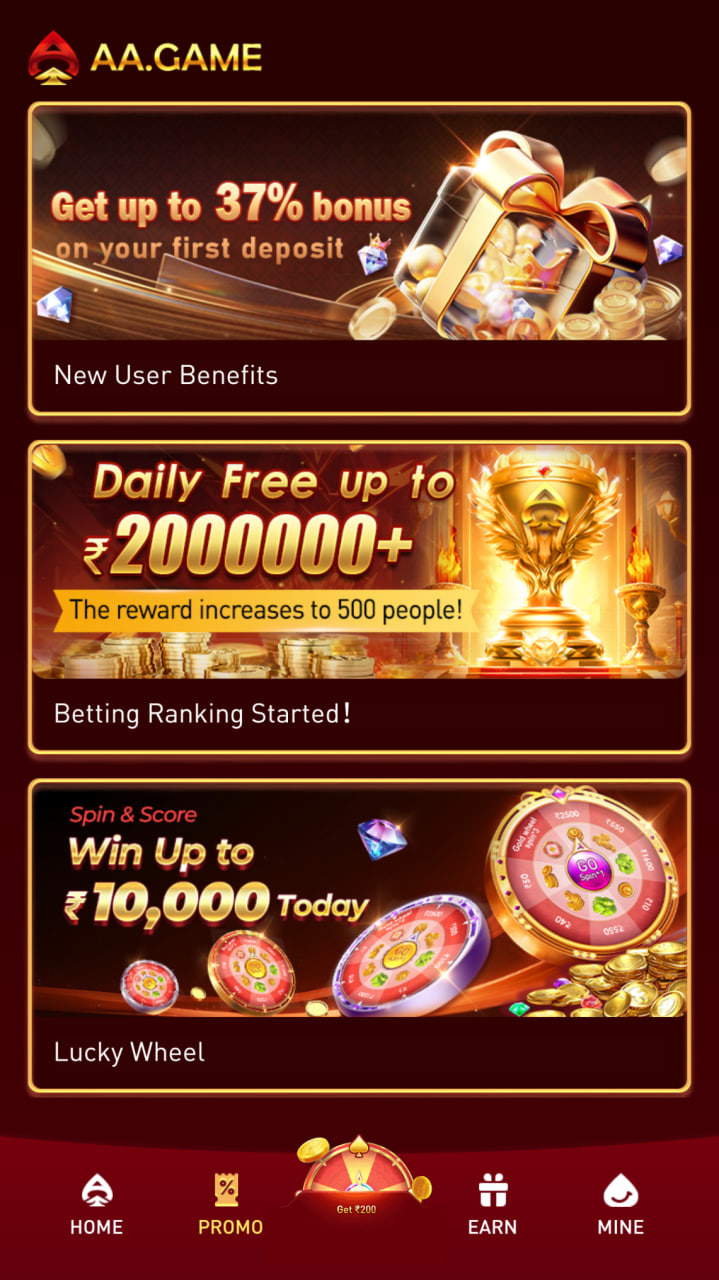 This image is app homepage image of best online betting app in India